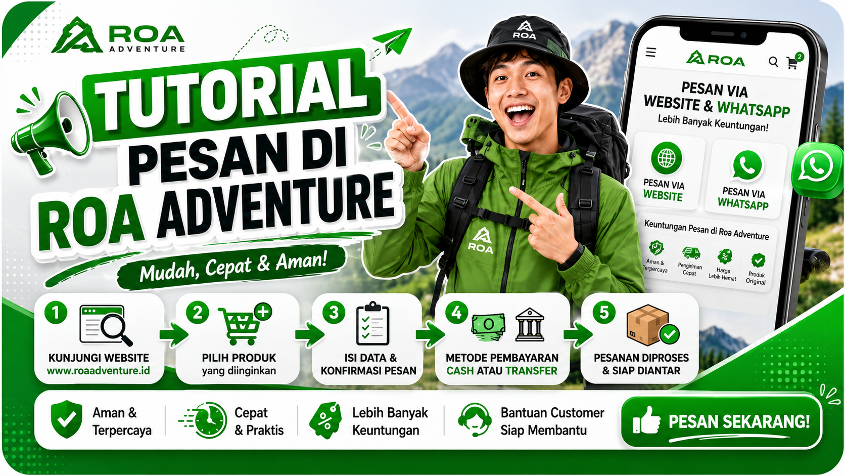 Poster promo Rental Outdoor Ambarawa 2