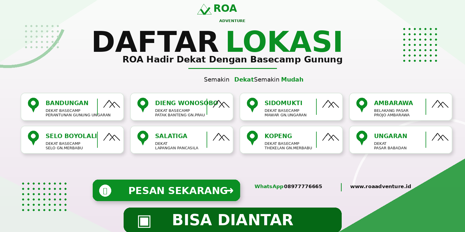 Poster promo Rental Outdoor Ambarawa 4